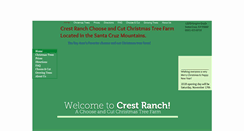 Desktop Screenshot of crestranch.com